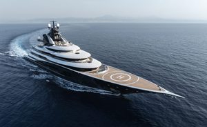 122m Superyacht Charter KISMET Announces Late-Summer Availability in the West Mediterranean