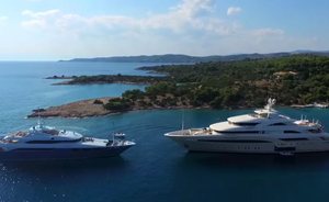 Video: Exceptional Collection Of Charter Yachts Filmed Cruising In Greece