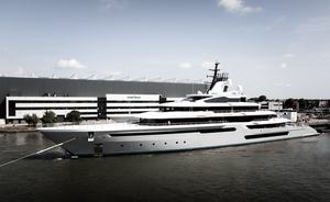 Largest Oceanco Ever Built: 111m Hybrid Superyacht LEVIATHAN Launched Ahead of Sea Trials