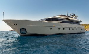 Greece yacht charter special: luxury yacht ANAMEL offers 2020 discount 