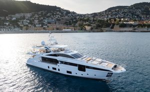Azimut Superyacht MIKOH Makes Her Debut on the Mediterranean Yacht Charter Market