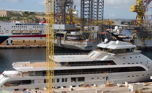 88.5m explorer yacht 'Olivia O' relaunched after outfitting