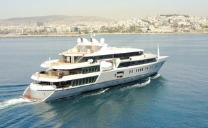 Superyacht SERENITY Now Available for Peak Season Charter In Greece