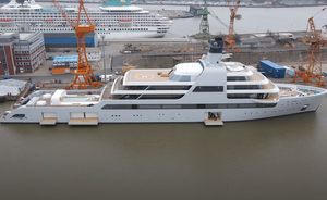 Video: First look at 140m superyacht SOLARIS totally unveiled