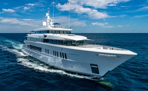 Brand new 61m yacht TOP FIVE II joins the charter fleet in the Bahamas