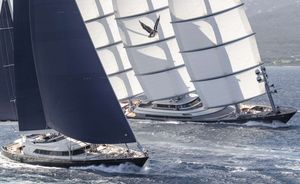 Charter yacht ‘Maltese Falcon’ triumphs at Perini Navi Cup 2018