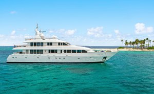 Recently refitted 40m motor yacht JUST SAYIN': now available for New England charters this summer