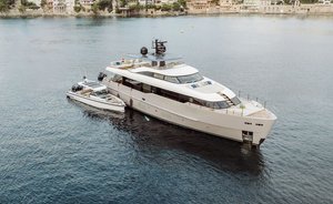 Sanlorenzo motor yacht SAL offers 10% off remaining August yacht charters in the West Mediterranean