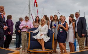 Maltese Falcon Wins First Baccarat SuperYacht World Trophy