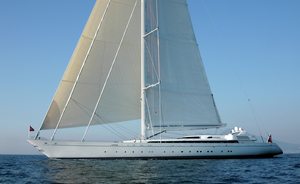Charter Yacht M5 Receives Largest Ever Composite Forestay During Refit