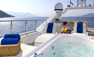 Greece yacht charters available now with 37m luxury yacht IDYLLE 