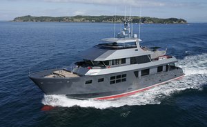 Award-winning superyacht AKIKO available to charter in Australia