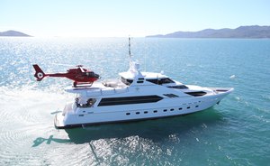 Superyacht ‘Flying Fish’ Offers Helicopter Access For Great Barrier Reef Charter Vacations