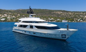 Superyacht BLUE DIAMOND Joins the Greece Yacht Charter Fleet for Summer 2026