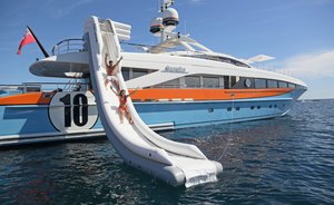 Discount on Italy yacht charters announced on luxury yacht AURELIA