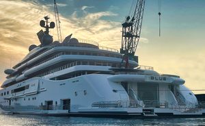 Exclusive: 160m mega yacht BLUE delivered by Lürssen