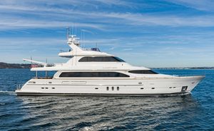 Charter the stunning 32m motor yacht ALMOST THERE on an indulgent Northwest America charter