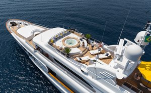 Superyacht BINA Open for Christmas Charters in the Caribbean