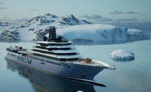 Damen Shiprepair Vlissingen and Rossilini’s Four-10 sign outfitting contract for world's largest yacht for charter REV OCEAN