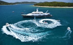 Superyacht BERZINC offers special Ibiza charter deal 