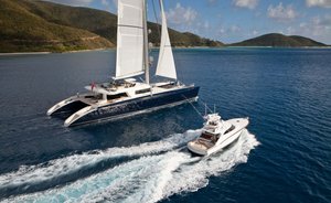 FLIBS 2025: 44M HEMISPHERE Stands Tall As The Only Sailing Yacht Charter On The Official Attending Fleet Of Yacht Rentals