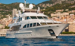 37m motor yacht AHIDA 2 new to charter fleet in Mediterranean