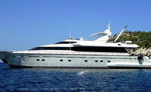 Greece charter deal: Motor yacht ‘Falcon Island’ offers special rate