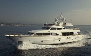 Superyacht SALU offers charter discount in the East Mediterranean