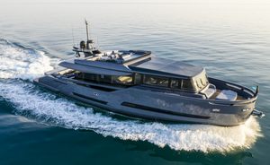 New motor yacht HAZE joins Mediterranean charter fleet