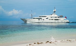 61.5m CALYPSO offers early-bird availability for Caribbean yacht charters