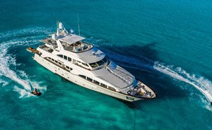 35m Benetti motor yacht HEAVEN CAN WAIT new to Bahamas charter fleet