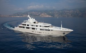 73M Superyacht PLAN B joins Mediterranean yacht charter fleet for inaugural summer season