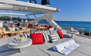 Superyacht EMOJI offers special deal on static yacht charters in the South of France