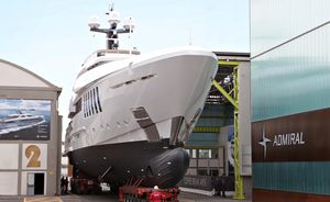 Admiral Yachts Prepares To Launch Brand New Superyacht OURANOS