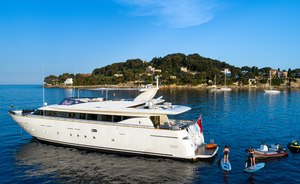 Last-minute availability for Mediterranean yacht charter with 29m motor yacht TALILA