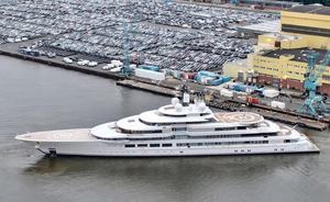 140m Lurssen 'Project Lightning' launched