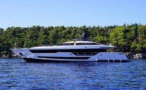 38m superyacht EROLIA opens for Croatia yacht charters