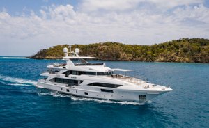 Benetti Superyacht WABASH Joins Caribbean Yacht Charter Fleet: New to Bahamas and Virgin Islands Charters