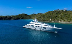 73m Charter Yacht SIREN Confirmed for the Palm Beach International Boat Show