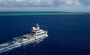 BBC Blue Planet TV series superyacht ALUCIA now available to charter