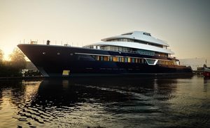 Video: Newly launched Feadship superyacht LONIAN leaves shipyard to begin sea trials