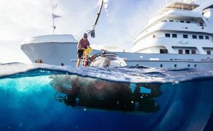 Explorer yacht MARCATO submarine yacht charter experience