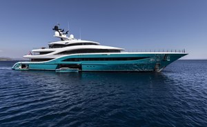 Brand new 77m Turquoise superyacht GO to debut at Monaco Yacht Show 2018