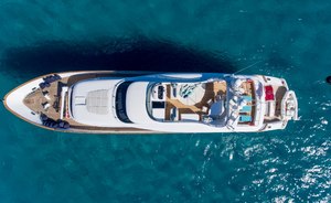 Superyacht AMAYA re-opens for Sardinia yacht charters after refit 