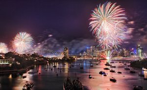 Celebrate New Year’s in Sydney Aboard Oceanfast Superyacht SAHANA