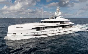 Superyacht HOME available for Caribbean yacht charters