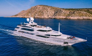 Benetti superyacht charter IDYLLIC unveils 25% discounts on 2025 Greece yacht charters