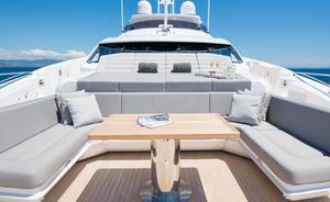 Sneak preview inside new-to-charter superyacht ‘Aqua Libra’