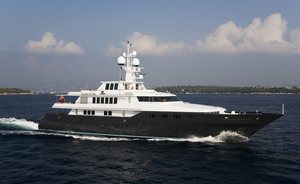 Superyacht rental CYAN announces December availability for indulgent Virgin Islands yacht charters