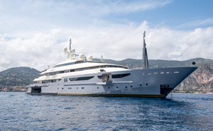 Standout 72m superyacht ARBEMA joins the fleet in the Caribbean